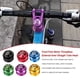 thumbnail image 4 of Cojinete de bicicleta Advancent juego cuencos ligero horquilla delantera tubo interno externo oro, 4 of 6