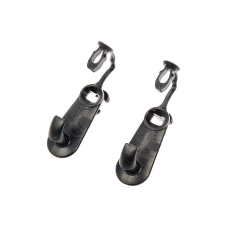 KarParts360 For Lexus LS430 2004 2005 2006 Floor Mat Retainer Clips | Plastic | Black Color | 0.2 Inches Stud Diameter | Replacement For 821000820, 821100720