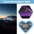 thumbnail image 2 of Solar-Powered Heart-Shaped LED Neon Love Atmosphere Light – IP65 Waterproof Valentine's Day Car Decor, Auto On/Off Romantic Ambient Light, 2 of 9