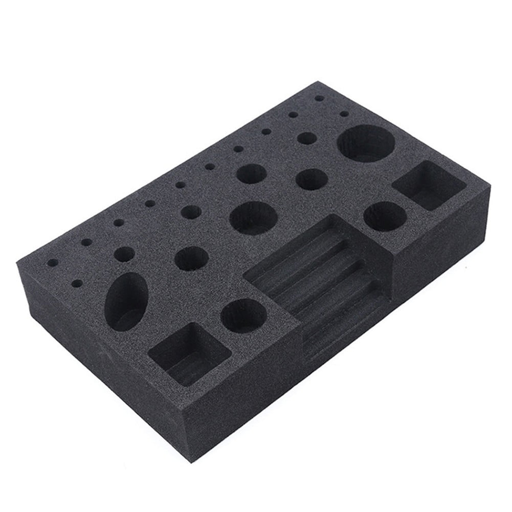 Splihome Part Tool Holder Tool Station Tying Useful Vise Black Eva Fly Fly Fishing Foam Functional organizer Super Soft
