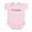 Petal Pink, variant on CafePress - We The People Infant Bodysuit - Baby Light Bodysuit, Size Newborn - 24 Months