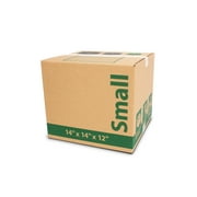 Pen+Gear Small Recycled Kraft Moving and Storage Box, 14L x 14W x 12H