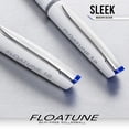 thumbnail image 3 of Bolígrafo Rollerball Pentel Floatune Punta Gruesa 1.0 mm Tinta Azul Paquete de 5, 3 of 5