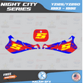 thumbnail image 3 of Kalair GFX Graphics Kit for Yamaha YZ250 (1993-1995) Night-city Series, 3 of 5