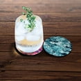 thumbnail image 3 of WIRESTER Round Neoprene Car Coaster for Drinks, Set of 2pcs, Mermaid Scales Blue Wave & Pink Mermaid Scales, 3 of 6