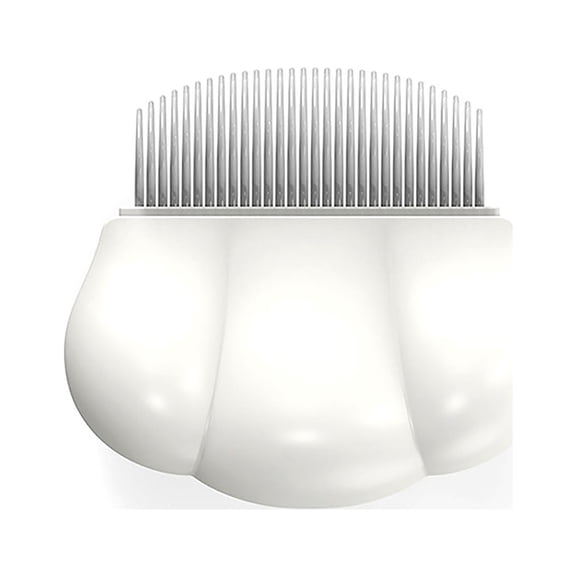 Cat Hair Removal Shell Comb, Reduces Anxiety Massaging Beautiful Pet Shell Comb for Removing Matted Fur Knots and Tangles for Kitten Cream,Romantic ,Refreshing Mint