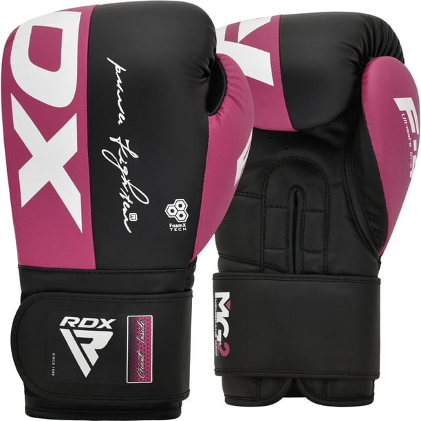 Guantes de boxeo RDX Maya Hide Leather para Muay Thai y kickboxing