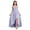 Purple, variant on ITSAME Girls Formal Slip Dress Smocked Waist-Cinching Flowy High-Low Hem Wedding Pageant Party Ball Gown Black Size 10