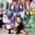 thumbnail image 3 of Banner para silla alta GIOGUK Halloween Spooky One Little Ghost, 3 of 7
