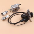 thumbnail image 5 of Carburetor Ignition Coil Spark Plug Kit For Husqvarna 50 51 55 Rancher Chainsaw, 5 of 6