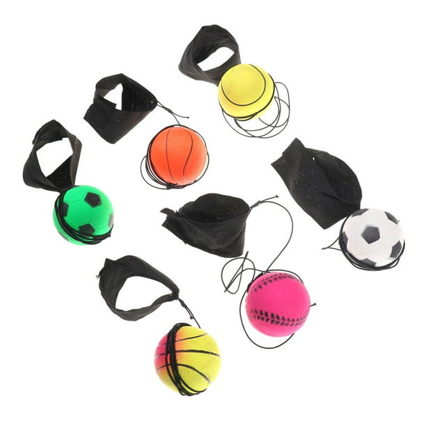 60mm Bouncy Wrist Band Ball Elastic Rubber Ball Wrist Bounce Ball