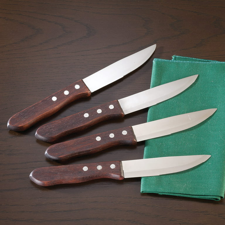 Restaurant Style Steak Knives (Set of 4)