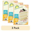 (3 pack) Kinnikinnick Foods Mix Cake White 17. 6 Oz -Pack of 6