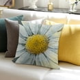 thumbnail image 3 of SHANXI Spring Pillow Covers Daisy Floral Decorations Seasonal Farmhouse Summer Pillow Case Decor for Sofa Couch 22x22in, 3 of 5