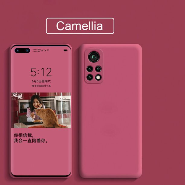 Funda para Xiaomi Mi 10T 11T 12T Pro, Funda cuadrada con soporte de anillo de silicona líquida, Funda suave para Xiaomi Mi 10T 11T 12T mi 12t Pro 11 Lite Tan Jianjun unisex