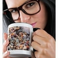 thumbnail image 2 of 3dRose, Incoming surf and seashells on Sanibel Island, Florida, USA, 11oz Two-Tone Black Mug, 2 of 7