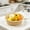 Beige, variant on CSSJKYJ Round Woven Plastic Storage Baskets Colorful Imitation Rattan Bread Organizer Decorative Kitchen Serving Bowls for Home Pantry Countertop Parties & Classroom Use,Orange