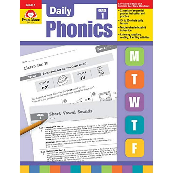Pre-Owned Daily Phonics Grade 1 Paperback