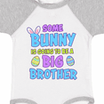 thumbnail image 4 of Inktastic Some Bunny is Going to Be a Big Brother with Bunny Ears and Eggs Boys Baby Bodysuit, 4 of 5