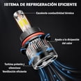 thumbnail image 3 of Kit 2 Focos Led Modelo 9004 Luz Blanca De 4 Lados Para Auto, 3 of 8