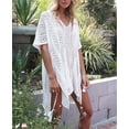 thumbnail image 3 of Women’s Bathing Suit Cover Up for Beach Pool Swimwear Crochet Dress, 3 of 6