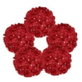 thumbnail image 1 of Fall Mantle Scarf Flower for Centerpieces Hanging Decorations for outside 5 Pack Detachable Silk Hydrangea Heads For Home & Wedding Decorations Easy To Arrange Floral, 1 of 3