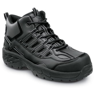 SR Max Kobuk MaxTRAX Work Boots Men\'s US 7.5 Black Leather Soft Toe Waterproof SR Max Kobuk, Men main image 4