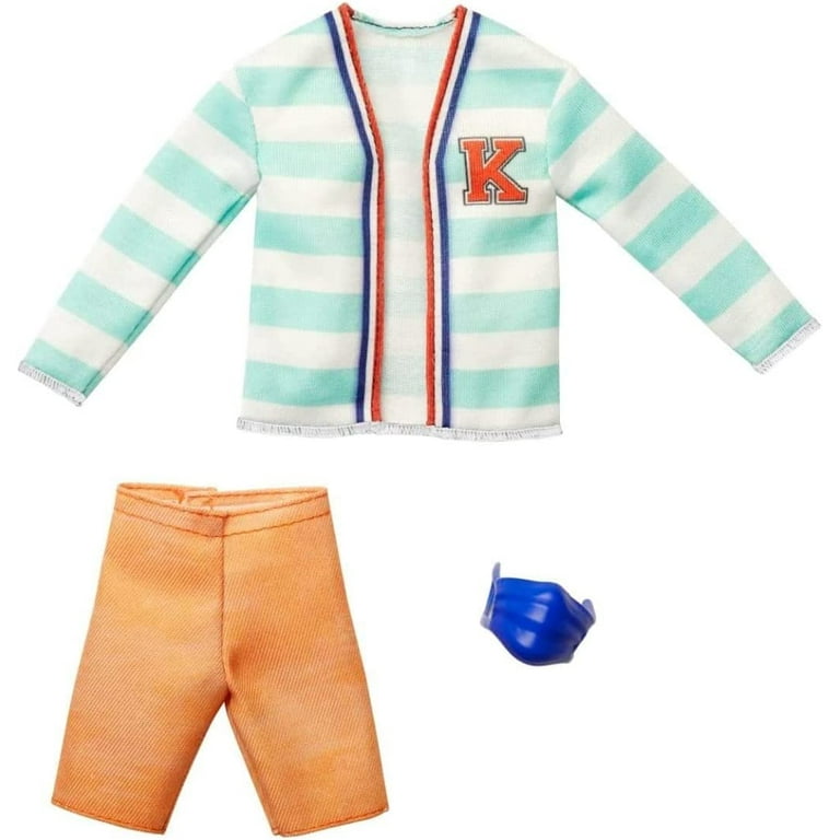 Lot 8 Items Doll Clothes for Ken Doll Include Random 3 Pcs Casual Wear + 3  Pcs D