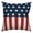 Stripe and Star, variant on Independence Day Pillow Case American Flag Pattern Patriotic Throw Pillow Cover Soft Linen Cushion Case for Sofa Couch and Bedroom Decor 250th Anniversary
