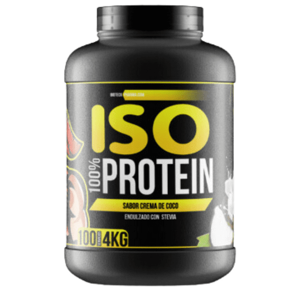 BIOTECKPHARMA ISO Protein Sabor Crema de Coco 4 kg Proteina Hidrolizada 0 Carbohidratos