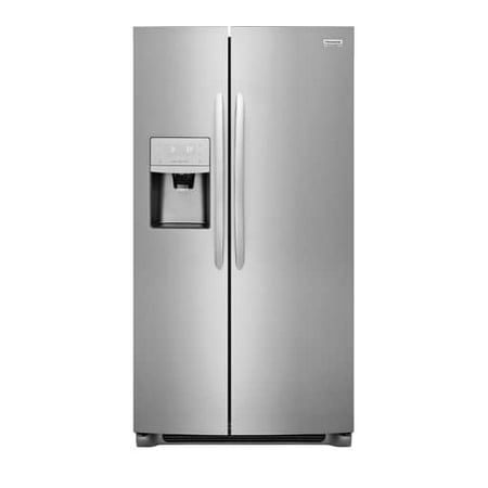 Frigidaire Gallery FGSS2635TF 26 Cu. Ft. Stainless Side-By-Side (Best Rated Side By Side Refrigerators 2019)