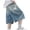 Blue, variant on Kids Jorts Boys Baggy Jean Shorts Loose Fit Vintage Wide Leg Jorts Y2K Streetwear Hip Hop Casual Long Denim Shorts Teen Summer Clothes
