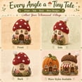 thumbnail image 7 of Whimsical Village 3D Fabric Poke Art Kit (Snail Mail) | Cottage Craft No Sew Press Technique Simple Illustrated Guide Six Fantasy Styles Relaxing Creative Hobby(D), 7 of 7