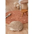 thumbnail image 5 of BUNGALOWANDBEYOND Round Tufted Rug | Round Polka Dot Design Rug | Kids Room Rug | Rugs For Kids Room | Cotton Soft Floor Rug | Nursery Rug | Nursery Decor Rug | 3.7 ft Diameter, 5 of 6
