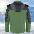 thumbnail image 4 of DHFJKG Windbreaker Jacket Women Fuzzy Lining Secure Pockets Zipper Coat With Detachable Hood Winter Outdoor Hiking Climbing Soft Outerwear, 4 of 7