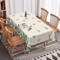 thumbnail image 5 of Nanqianyi Minimalist Sage Green Foliage Printed Table Cover,60x84 Inch,Waterproof Tablecloth For Wedding Baby Shower Party Decor, 5 of 6