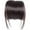B, variant on Blekii 100% Human Hair Lady Bangs - Clip-In Extensions, Suitable for All-Year Use
