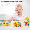 thumbnail image 1 of Paquete de 7 rompecabezas 3D, juguetes educativos para edades tempranas, juguetes Montessori, regalo Ideal para niños, 1 of 3
