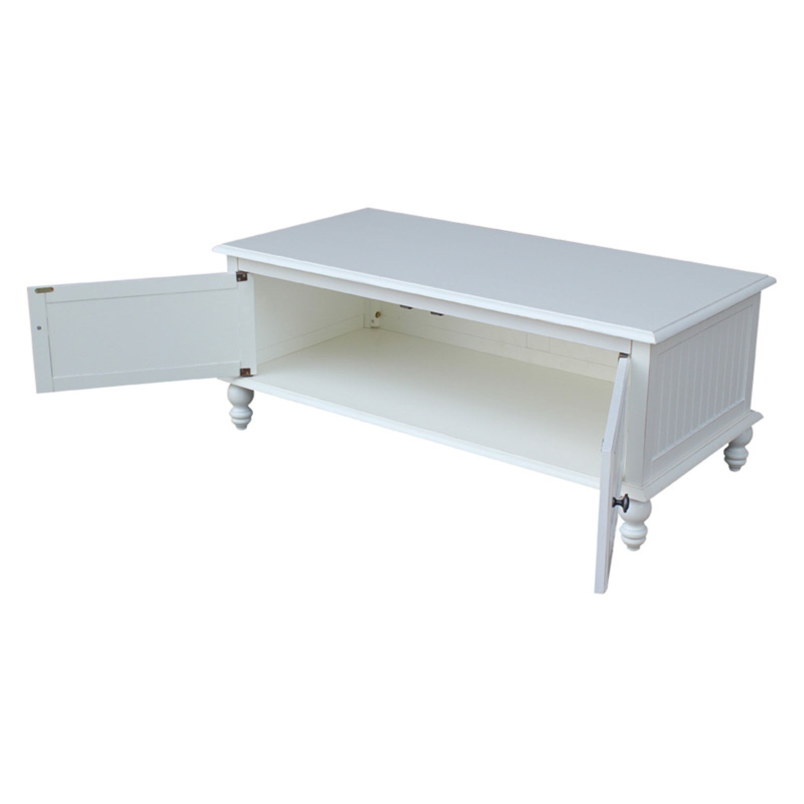 International Concepts Beach White Cottage Coffee Table Walmart Com