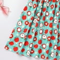 thumbnail image 6 of IDOPIP Toddler Kids Girls Back to School Dress with Hair Bow Cartoon Print First Day of School Outfit, 6 of 9