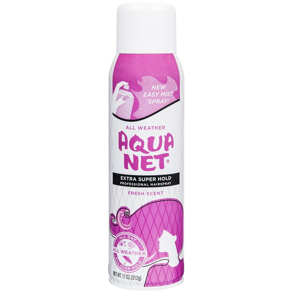 Aqua Net Hairspray, Extra Super Hold, Fresh Scent, 11 oz Aerosol Can