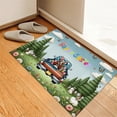 thumbnail image 3 of Happy Easter Basset Hound American Flag Truck Doormat Bassets Dog Breed Lovers Gifts Idea Indoor Outdoor Welcome Mat - 03001, 3 of 5