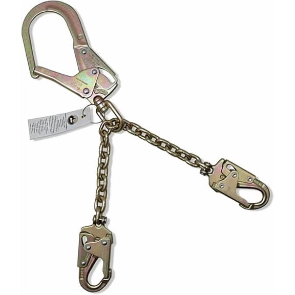 AFP Rebar Positioning Chain Assembly with Swivel Hook (Gold)