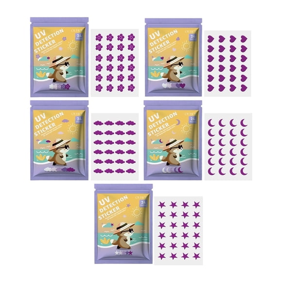 Black&friday Deals 2024,Soon Detection Stickers For Sunscreen Stickers When To Re-Apply Sunscreen Reusuable Sunblock Patches For Protection,Cyber and Monday Deals 2024