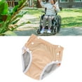 thumbnail image 1 of Couches en Tissu pour Adultes Excellente Absorption Anti-Fuite Taille G, Ajustables et Réutilisables, Orange, en Pur Coton, Adaptées aux Soins d'Incontinence des Personnes Âgées, 1 of 7