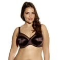 thumbnail image 1 of Goddess Womens Keira Plus-size Banded Underwire Bra, 44I, CHOCOLATE, 1 of 4