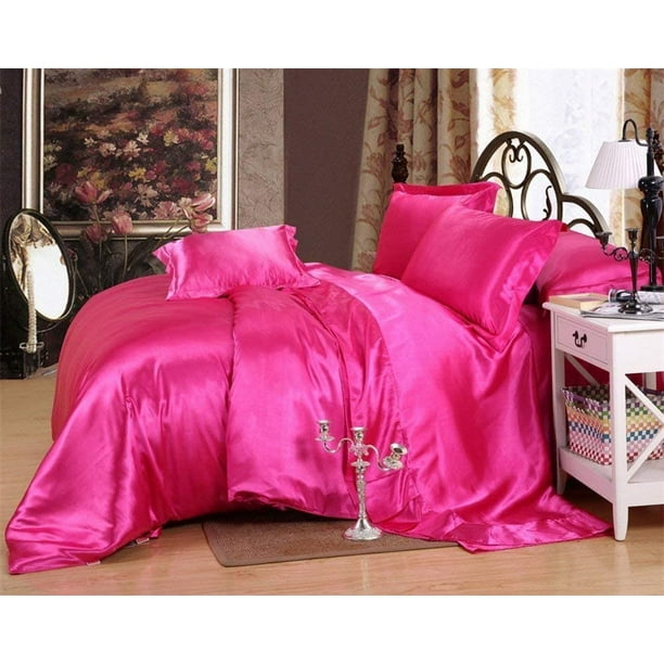 Reliable Bedding 100 Silk Satin Comforter, Silky Soft Quilt Luxury