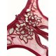 thumbnail image 4 of Braguitas transparentes con entrepierna abierta y bordado floral - Lencería y ropa interior sensual para mujer, 4 of 5