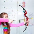 thumbnail image 5 of Fstop Labs 2 Pack Set Bow & Arrow Toy for Kids, Kids Archery Shooting Set with Target, Quiver and Suction Cup Arrows Kids Toys Age 5, 6, 7, 8, 9 Years Old Boys and Girls, 5 of 6