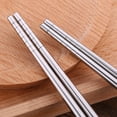 thumbnail image 2 of UPOUART 2 Pairs Long Chopsticks For Cooking And Noodle Handling 14Inch Silver Precisely Grooved Tips, 2 of 8